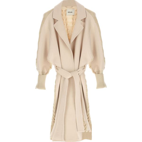 cappotti Dixie bianco tinta unita