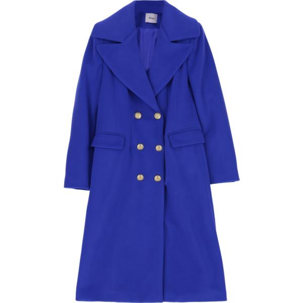 cappotti Dixie blu tinta unita