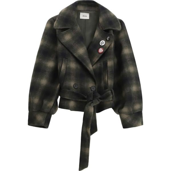 cappotti Dixie nero con stampe
