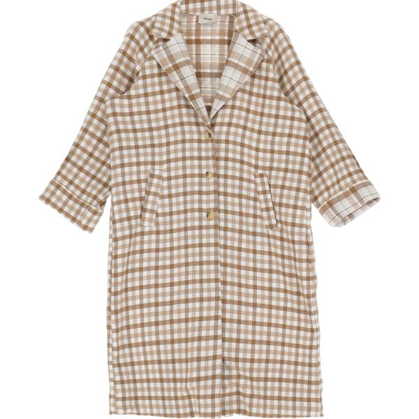 cappotti Dixie marrone a quadri