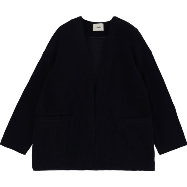 cappotti Dixie nero tinta unita