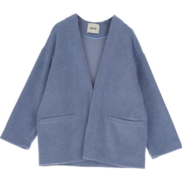 cappotti Dixie blu tinta unita