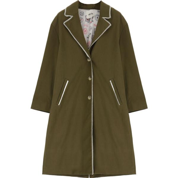 cappotti Dixie verde tinta unita