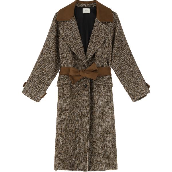 cappotti Dixie marrone con stampe