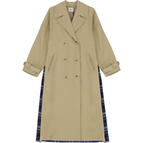 trench Dixie marrone scozzese