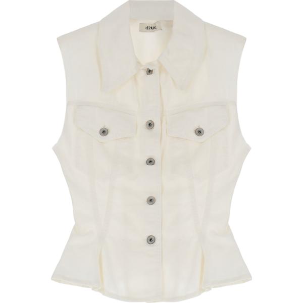 gilet Dixie grigio tinta unita