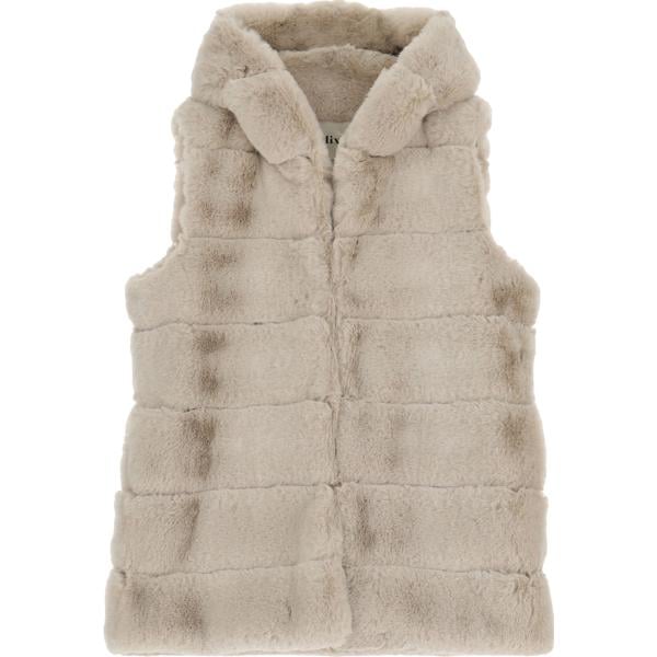 gilet Dixie marrone tinta unita