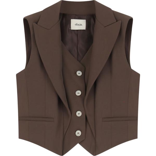 gilet Dixie marrone