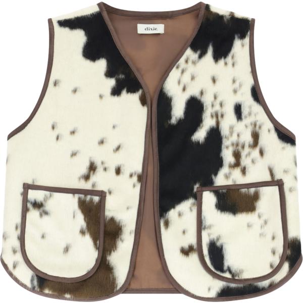 gilet Dixie multicolore con stampe