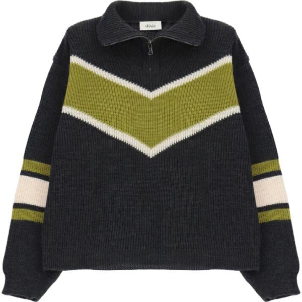 pullovers Dixie grigio a righe