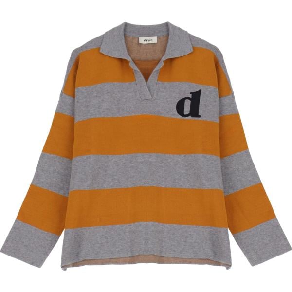 polo Dixie multicolore a righe