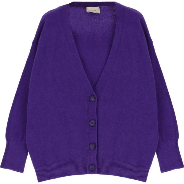 cardigans Dixie viola tinta unita