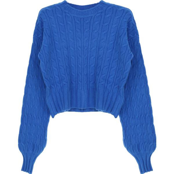 pullovers Dixie blu tinta unita