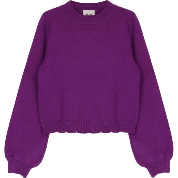 pullovers Dixie viola tinta unita