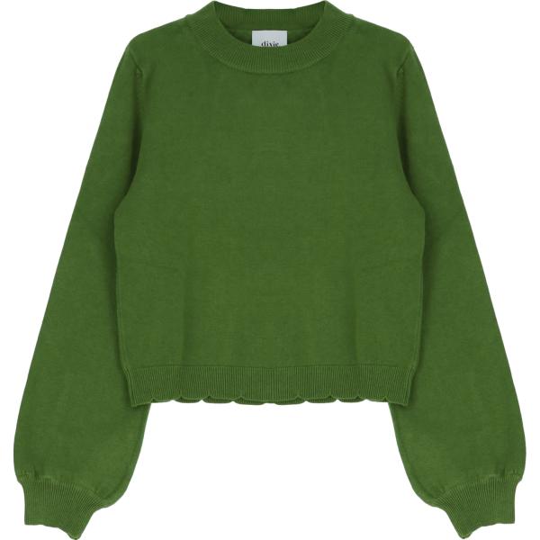 pullovers Dixie verde tinta unita