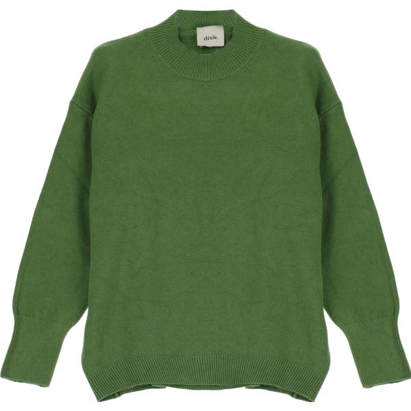 pullovers Dixie verde tinta unita