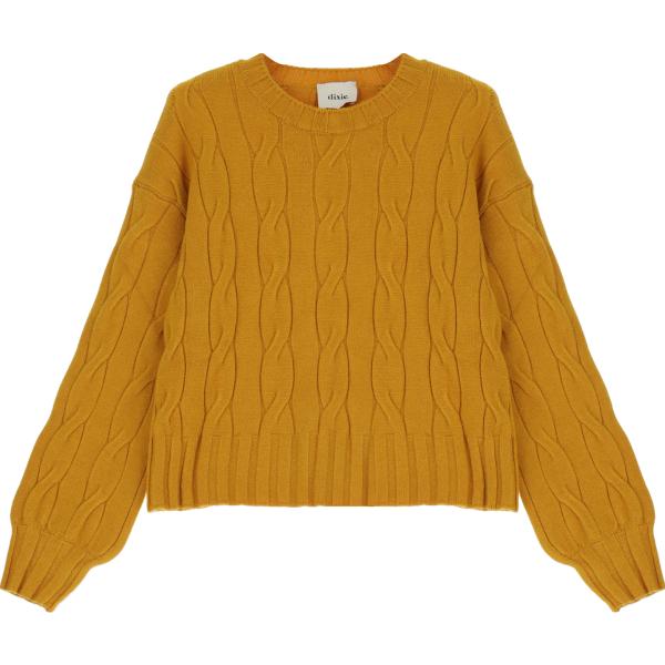 pullovers Dixie marrone tinta unita