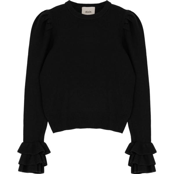 pullovers Dixie nero tinta unita
