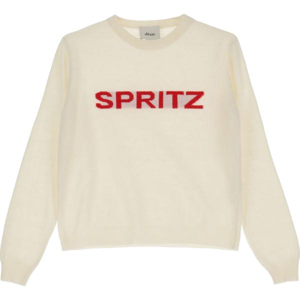 pullovers Dixie bianco con stampe