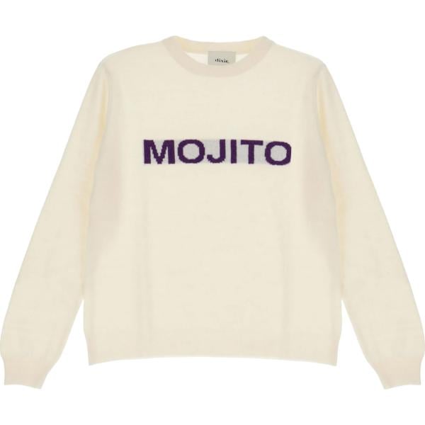 pullovers Dixie bianco con stampe