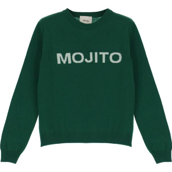 pullovers Dixie verde con stampe