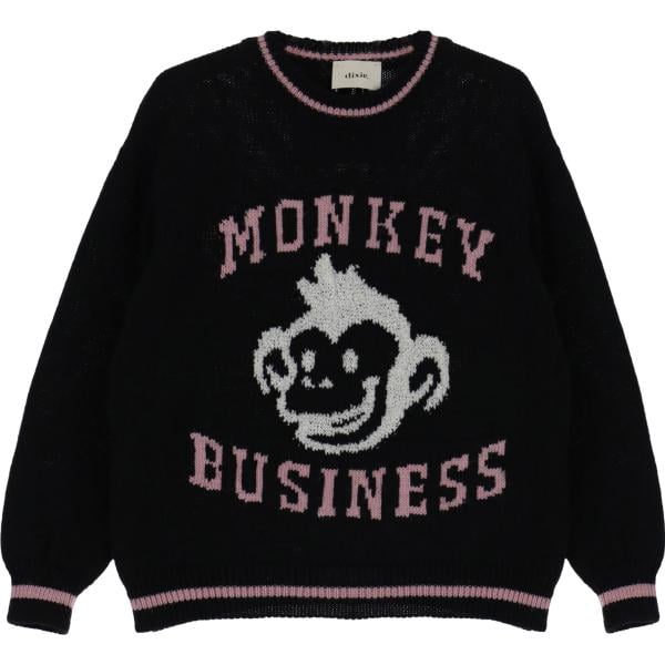 pullovers Dixie nero con stampe