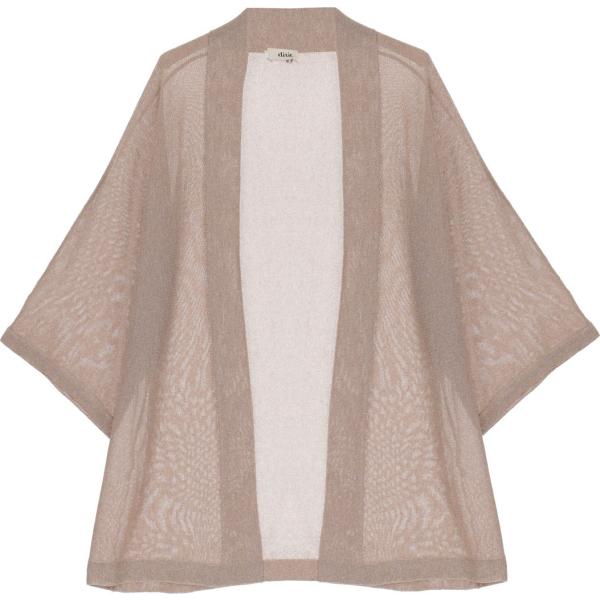 cardigans Dixie marrone tinta unita
