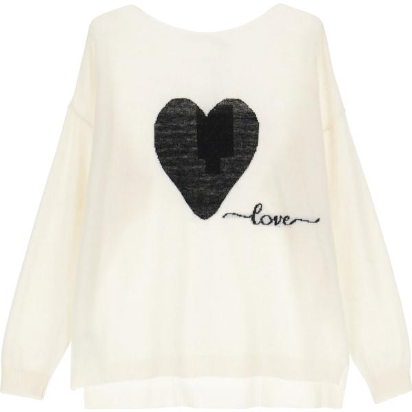 maglieria Dixie bianco con stampe