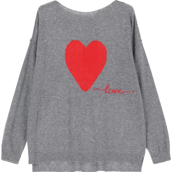 maglieria Dixie grigio con stampe