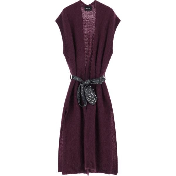 gilet Dixie marrone con stampe