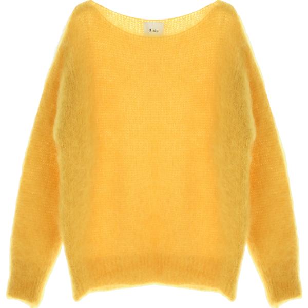 pullovers Dixie giallo tinta unita