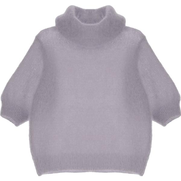 maglieria Dixie viola tinta unita