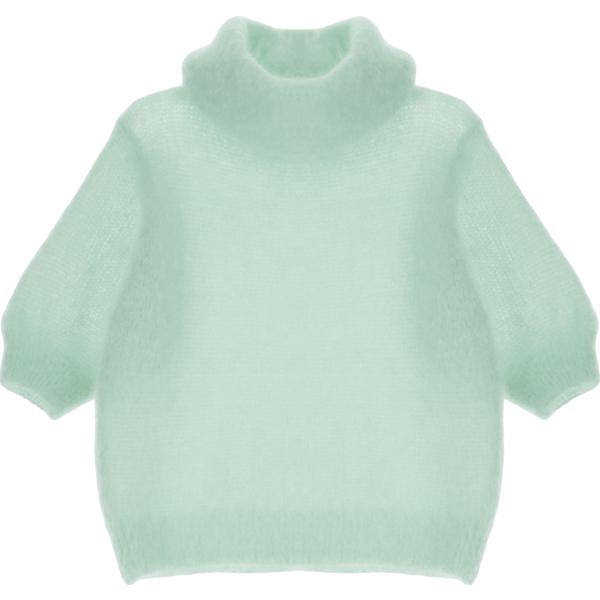 maglieria Dixie verde tinta unita