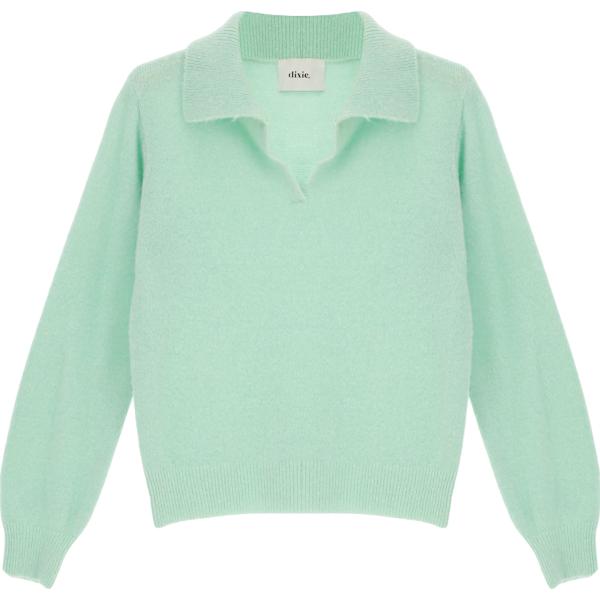 pullovers Dixie verde tinta unita