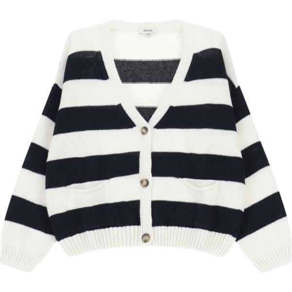 cardigans Dixie bianco a righe