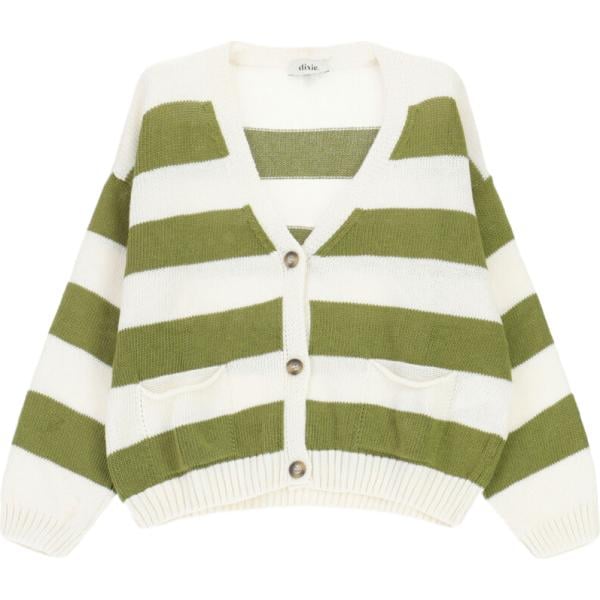cardigans Dixie bianco a righe