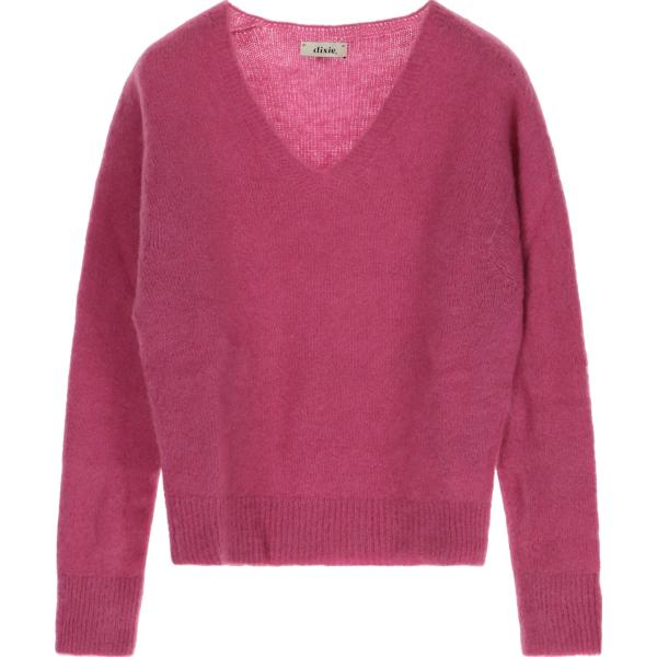 pullovers Dixie rosa tinta unita