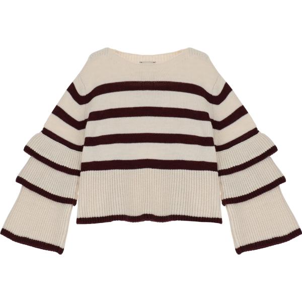 pullovers Dixie marrone a righe