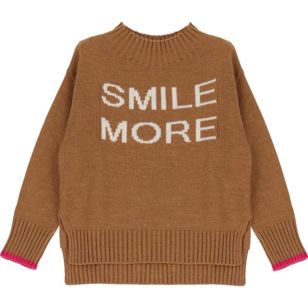 maglieria Dixie marrone con stampe