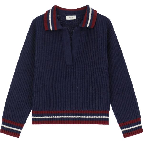 pullovers Dixie blu a righe