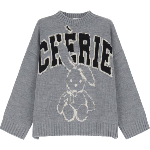 maglieria Dixie grigio con stampe