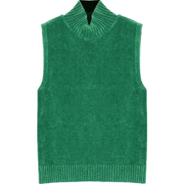 maglieria Dixie verde tinta unita