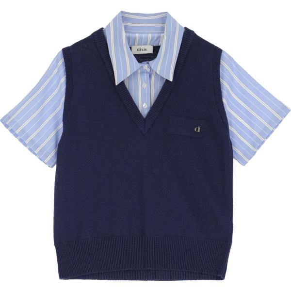 gilet Dixie blu