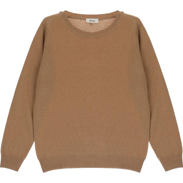 pullovers Dixie marrone tinta unita