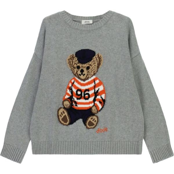 maglieria Dixie grigio con stampe