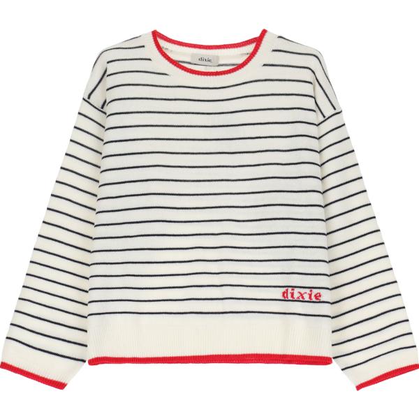 maglieria Dixie grigio a righe