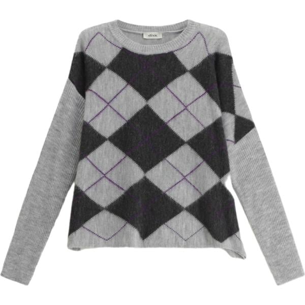 maglieria Dixie grigio con stampe