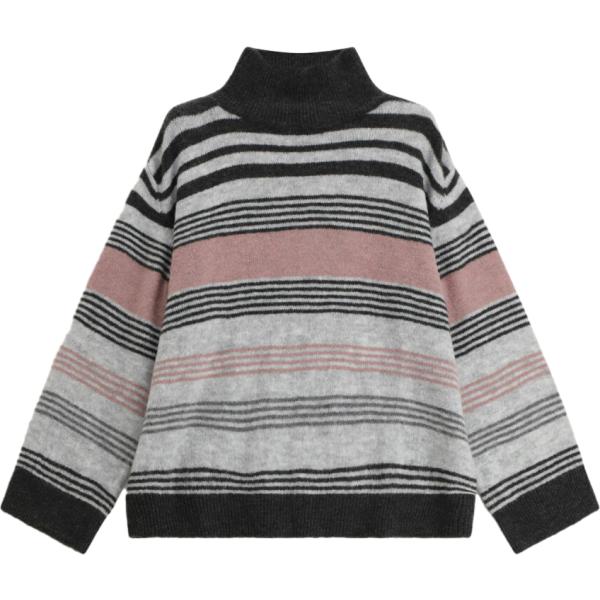 maglieria Dixie grigio a righe