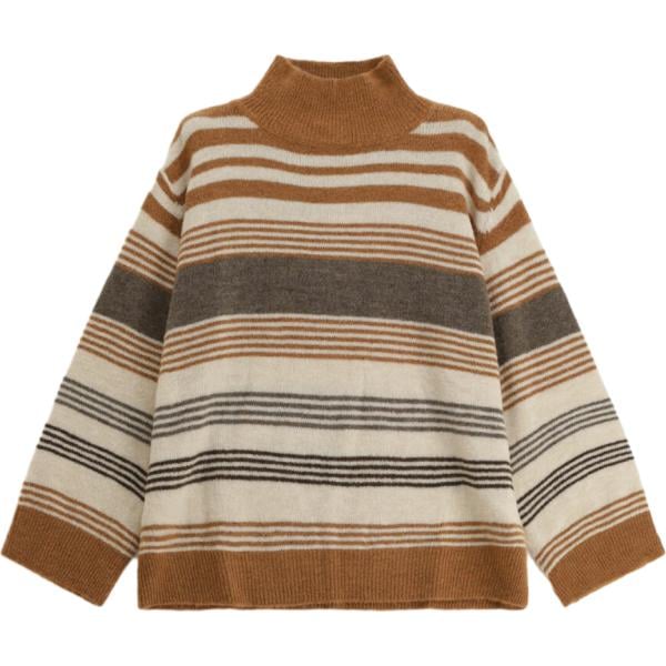 maglieria Dixie marrone a righe