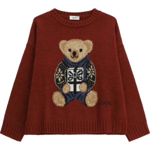 maglieria Dixie rosso con stampe